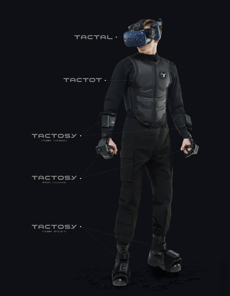 bhaptics tactsuit full body tracking vr suit