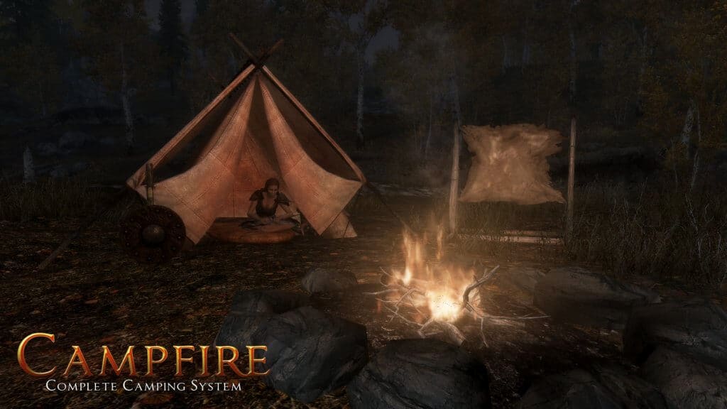 campfire skyrim vr mod