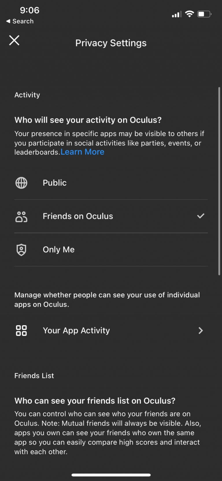 How to Change Privacy Settings on the Oculus Quest 2