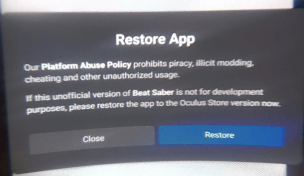 restore-app-platform-abuse-policy-error-oculus-quest-2