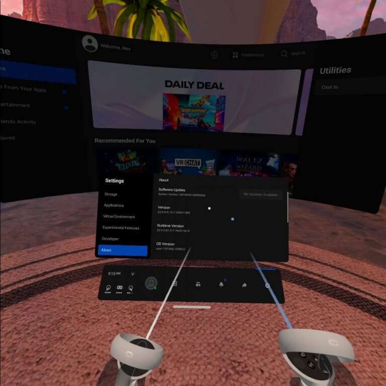 how do you update oculus quest 2