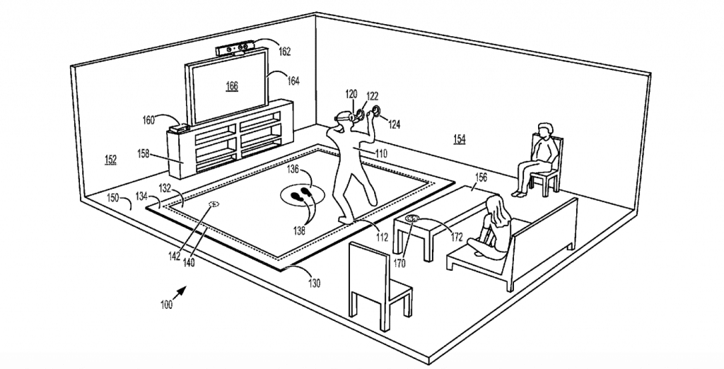 xbox vr mat patent