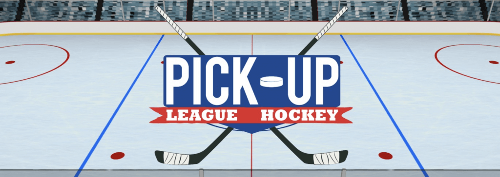 pick-up league hockey oculus app lab game