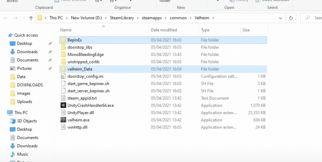 07 - finished valheim steam folder