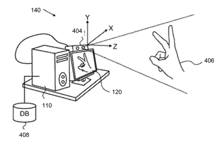 apple vr hand gesture patent