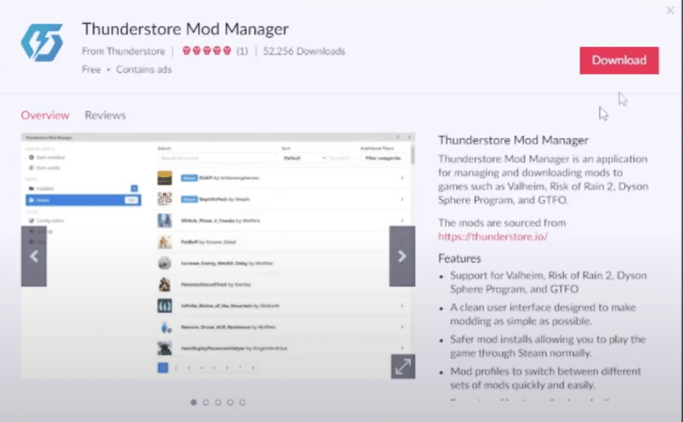 02 - install thunderstore mod manager