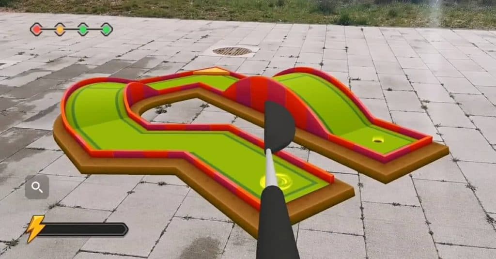 marvelous golf ar game