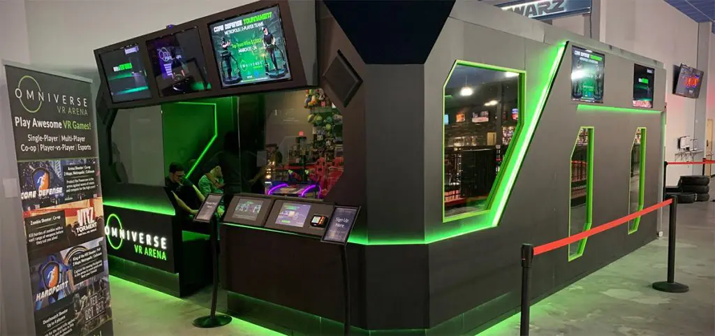virtual reality at pole position raceway vr in las vegas