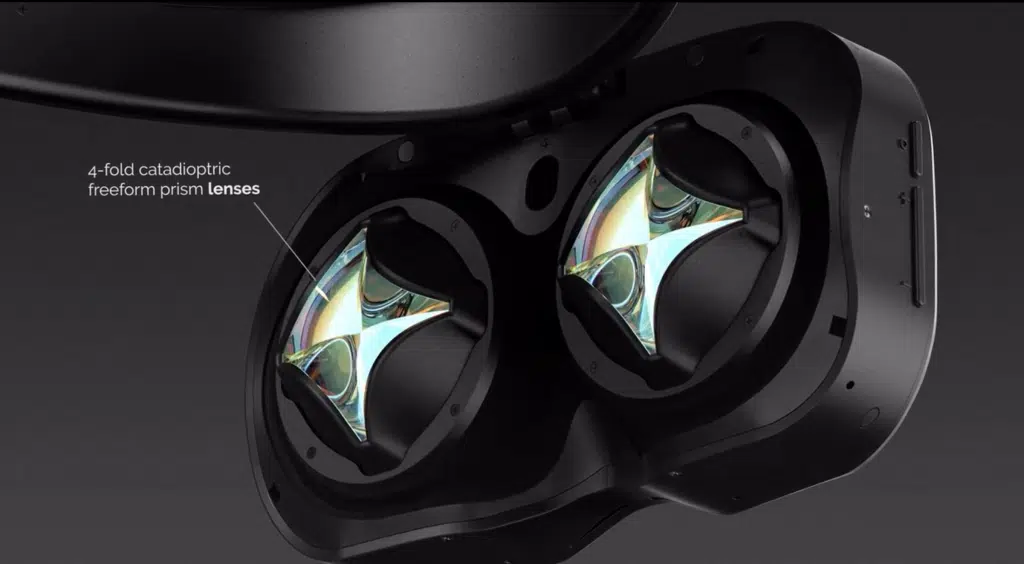 lynx r1 mixed reality headset display
