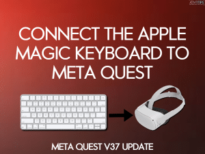 connect the apple magic keyboard to meta quest