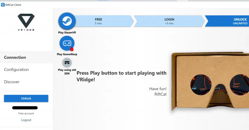 select steamvr