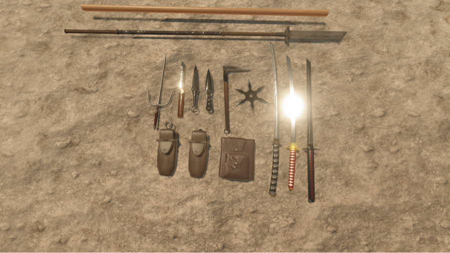 ninja weapons mod for blade and sorcery nomad