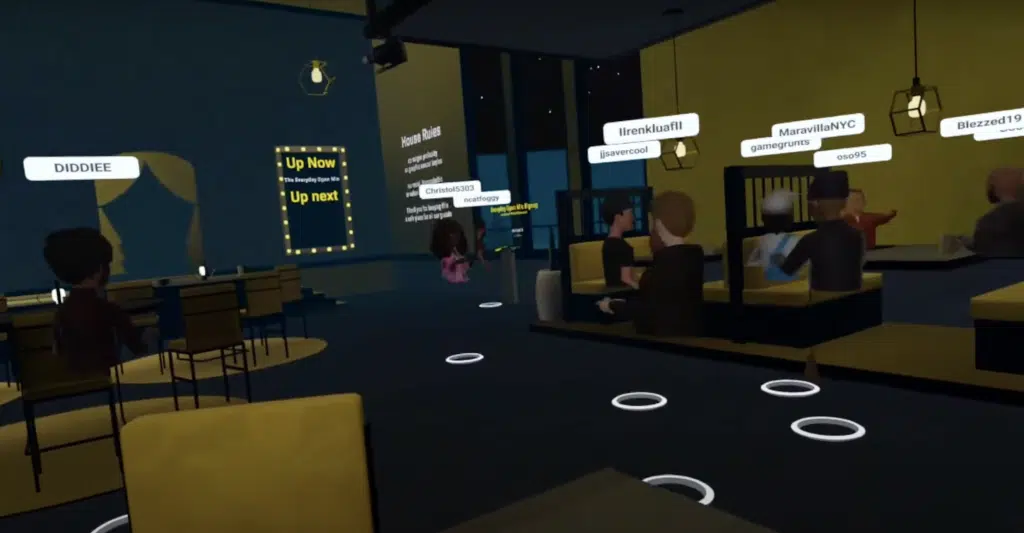 ua comedy club best horizon worlds game