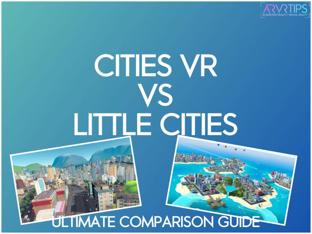 cities vr vs little cities vr city sim game