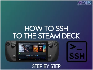 how to ssh into the steam deck to move copy files