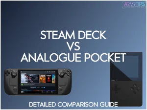 steam deck vs analogue pocket key features and comparison