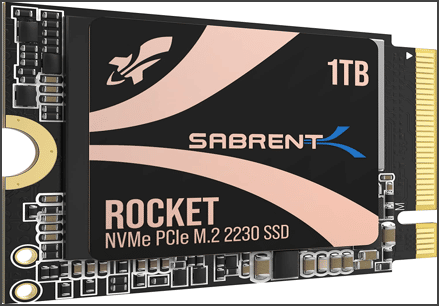 sabrent rocket steam deck ssd upgrade