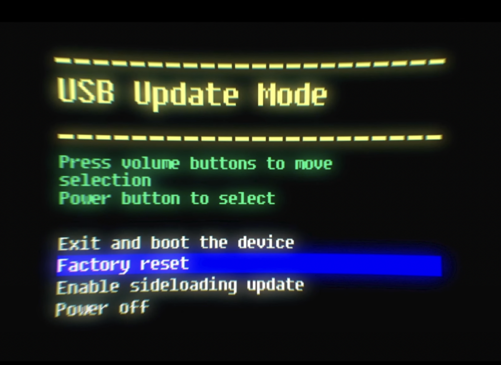 how to factory reset your meta quest 2 boot screen