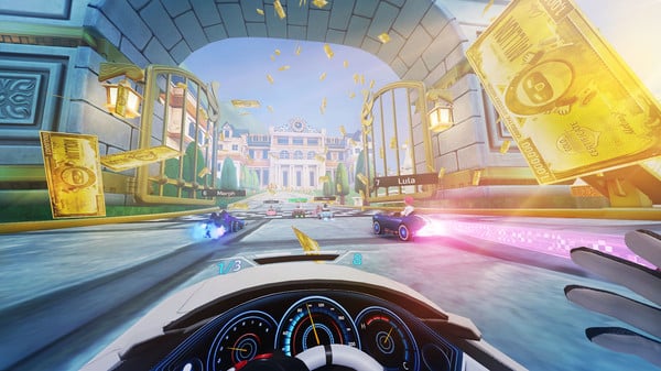 dash dash world best vr racing game