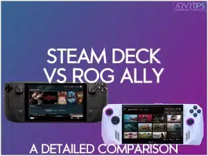 steam deck vs rog ally detailed comparison