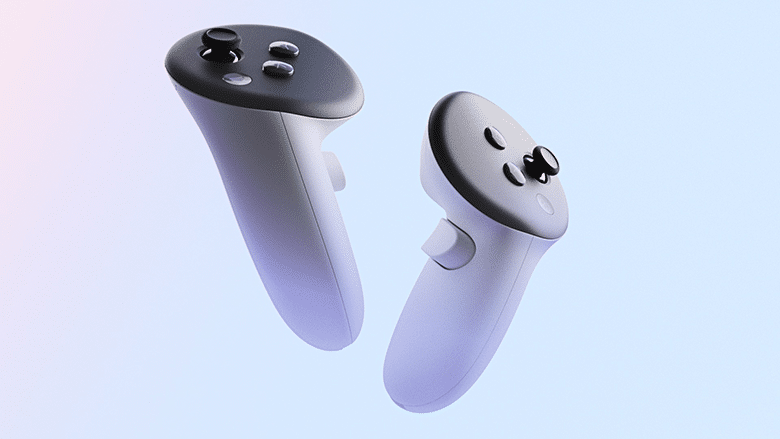 Meta Quest 3 controllers