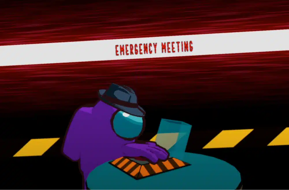 among us vr tips emergency meeting