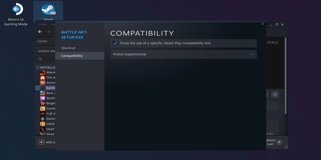 steam deck compatibility tool