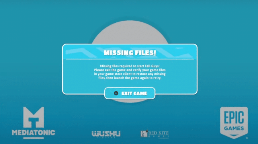 fall guys missing files on the steam deck