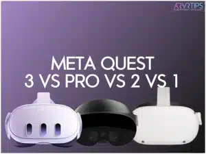 meta quest 3 vs pro vs 2 vs 1 comparison guide