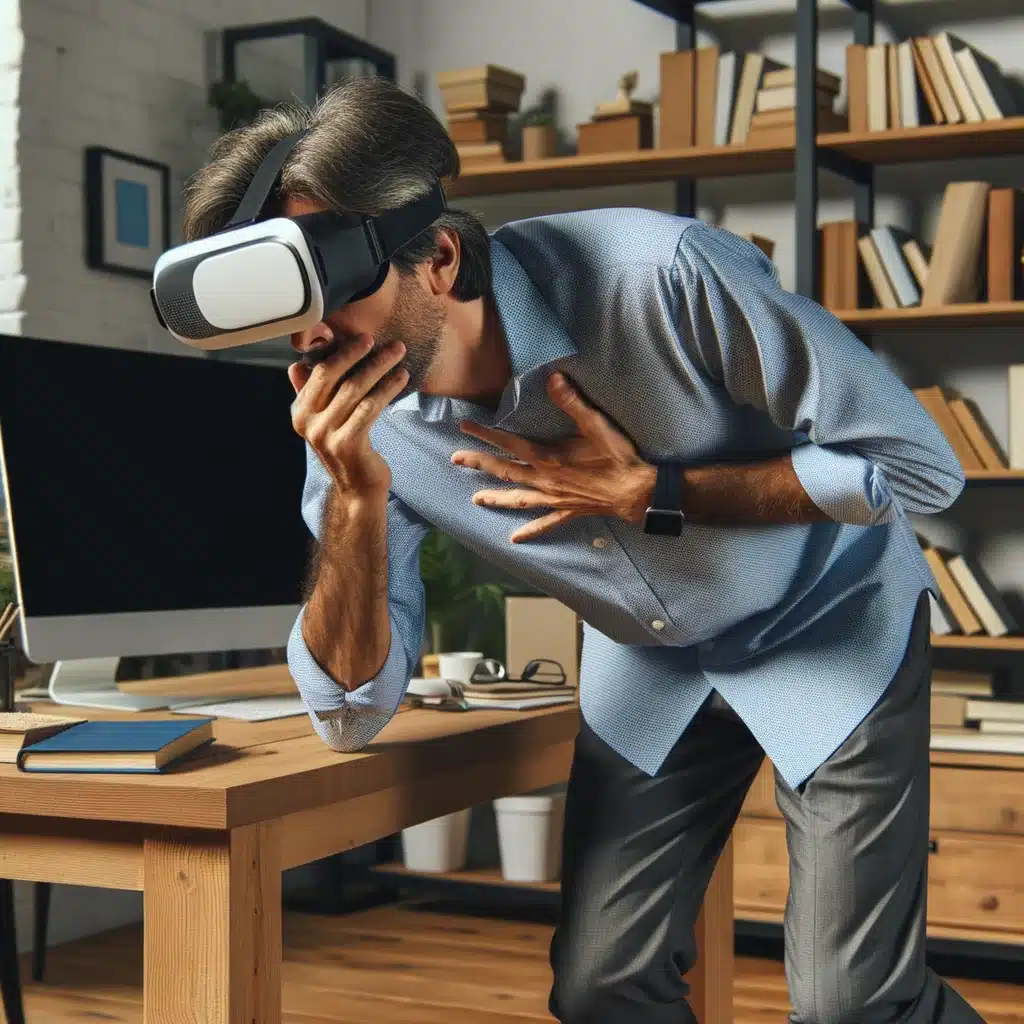 causes of vr motion sickness