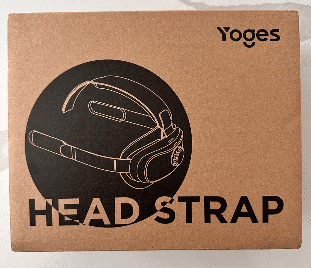 yoges battery head strap review in box