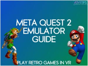 meta quest vr emulator game play retro games