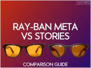 ray-ban meta vs stories smart glasses