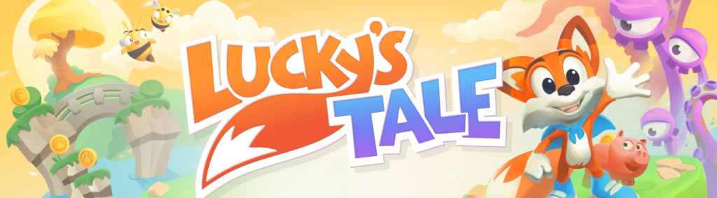 lucky's tale best vr game for kids