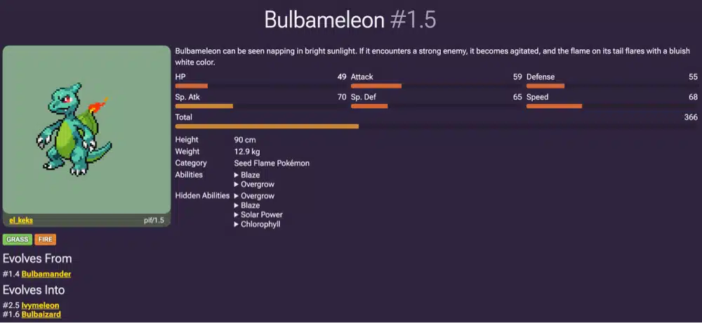 bulbamelon pokemon infinite fusion