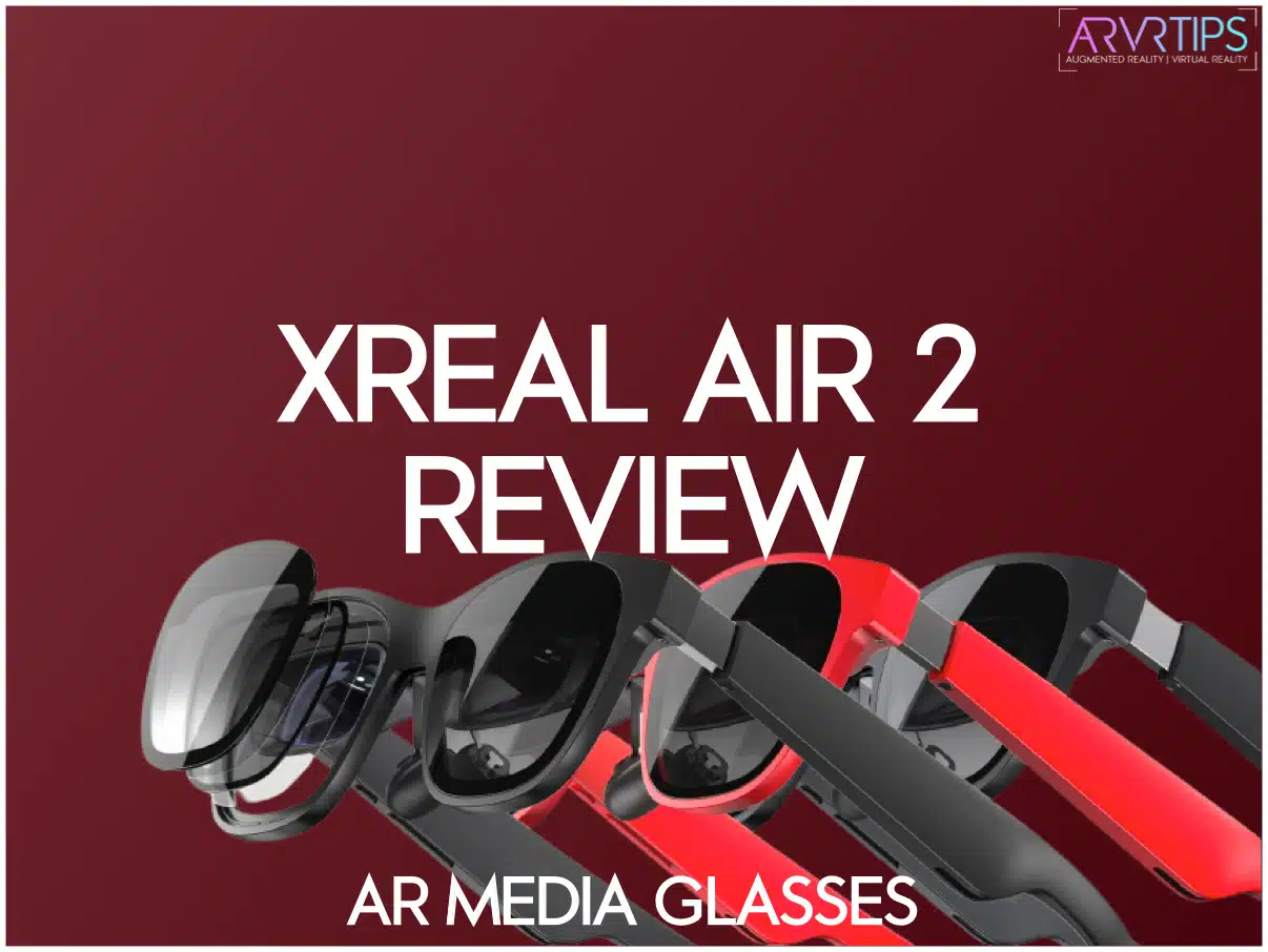 XREAL Air 2 AR Glasses, Up to 330 Wearable Display with All-Day Comfort,  72g 120Hz 1080P, Ideal for Gaming, Streaming and Working, Smart Glasses