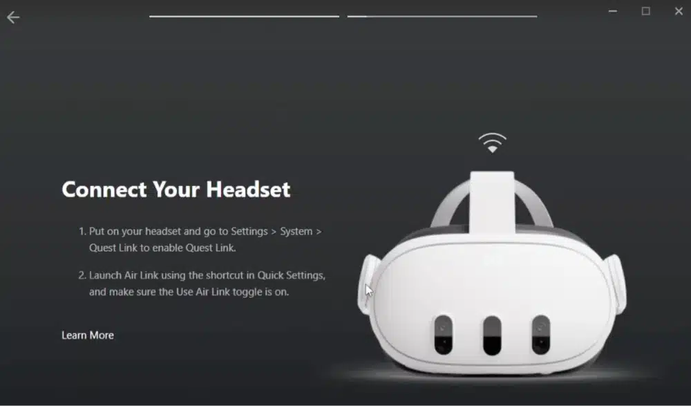 9.- connect your headset