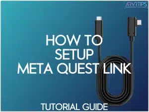 how to setup meta quest link tutorial