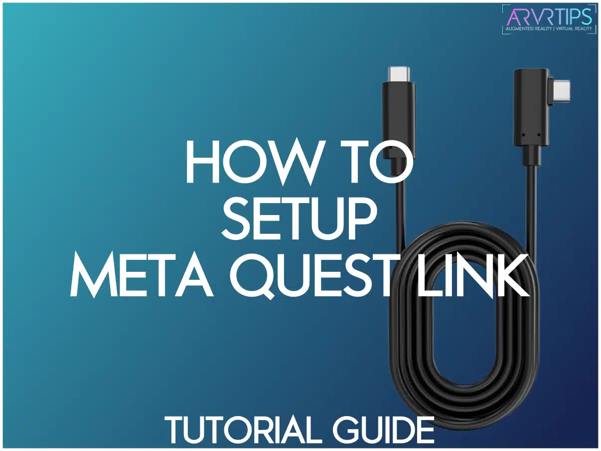 how to setup meta quest link tutorial