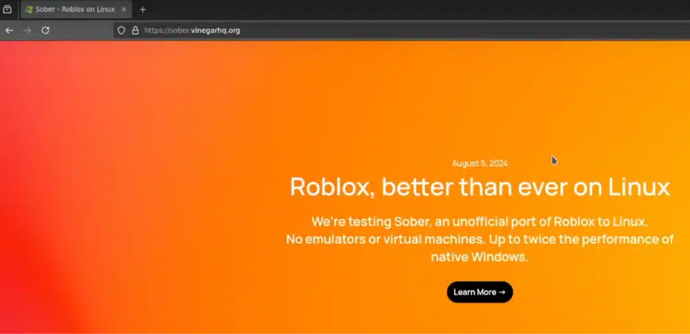 install roblox on steam deck vinegarhq