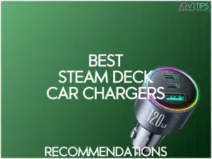 best steam deck car chargers