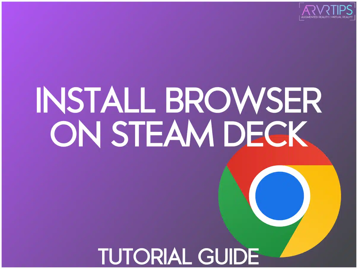 how to install web browser on steam deck