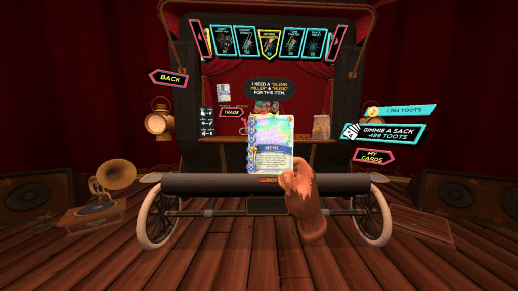 trombone champ meta quest vr game for kids