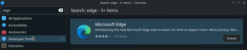 install microsoft edge on steam deck