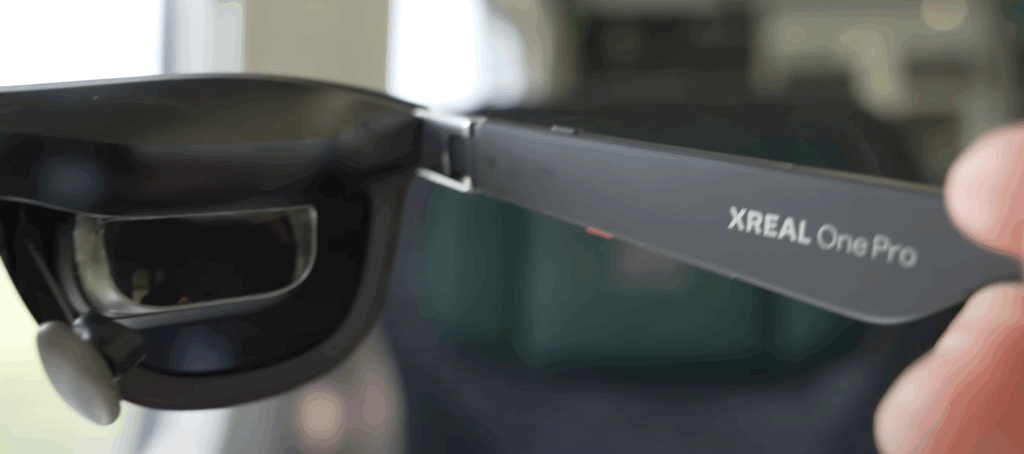 xreal one pro rear view review