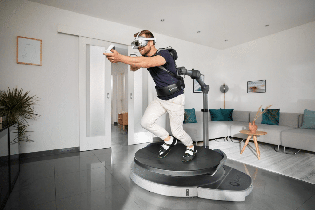 Virtuix Omni One (Best VR treadmill for Full-Body Movement)