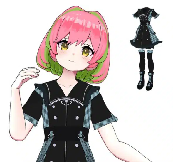 sample vrchat custom avatar