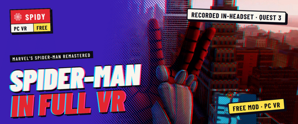 spider-man remastered vr mod