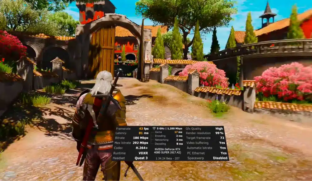 witcher 3 vr mod graphics quality settings